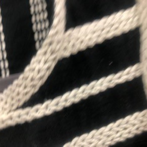 MAX EDITION Sleeveless BLACK & WHITE Stripe Dress - Picture 4 of 4